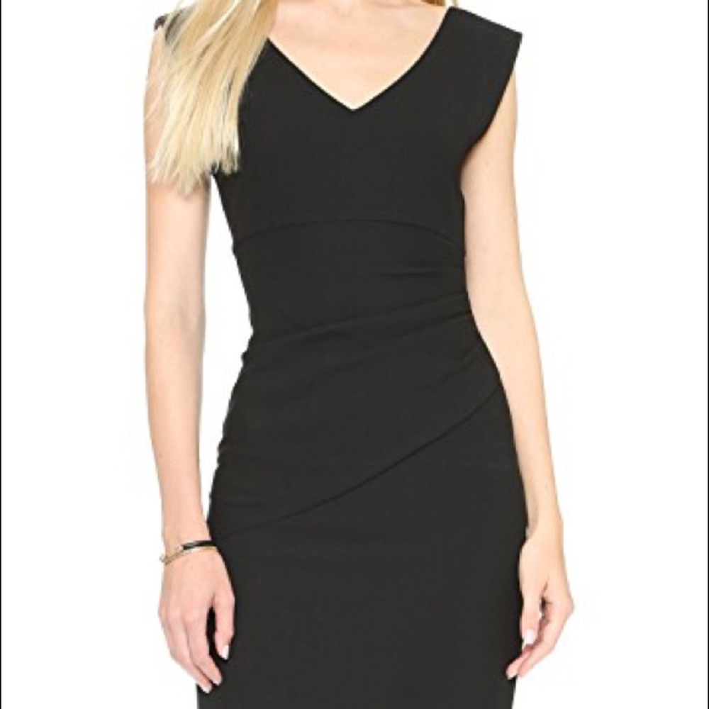 Diane von Furstenberg Bevin Side Ruched Dress
